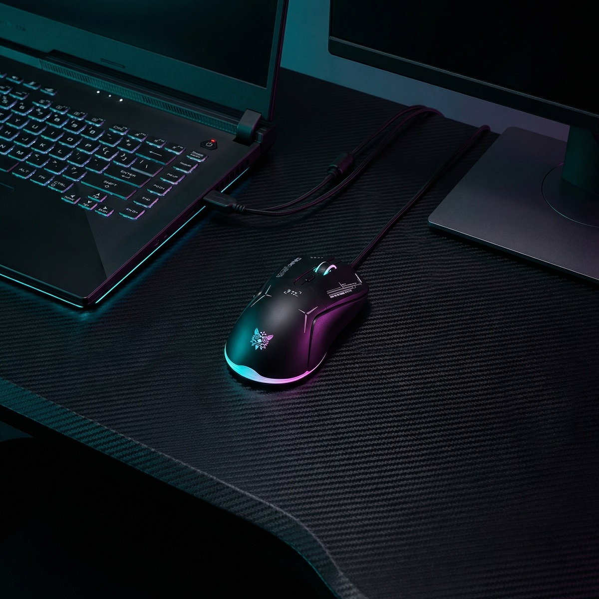 Es5 Esports Rgb Gaming Mouse - Беспроводная игровая мышь ONIKUMA CW917 |