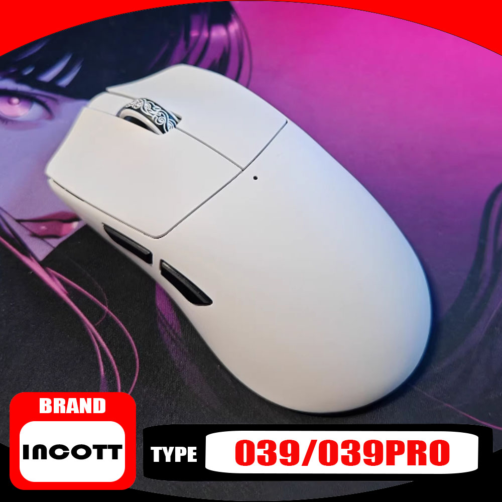 Esports Gaming Events - Трехрежимная мышь Incott 039/039Pro PAW3395/PAW3950ES-KING Легкая
