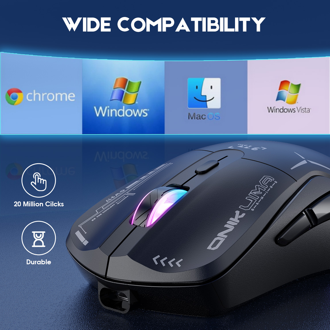 Беспроводная игровая мышь ONIK – обзор и цена Es5 Esports Rgb Gaming Mouse