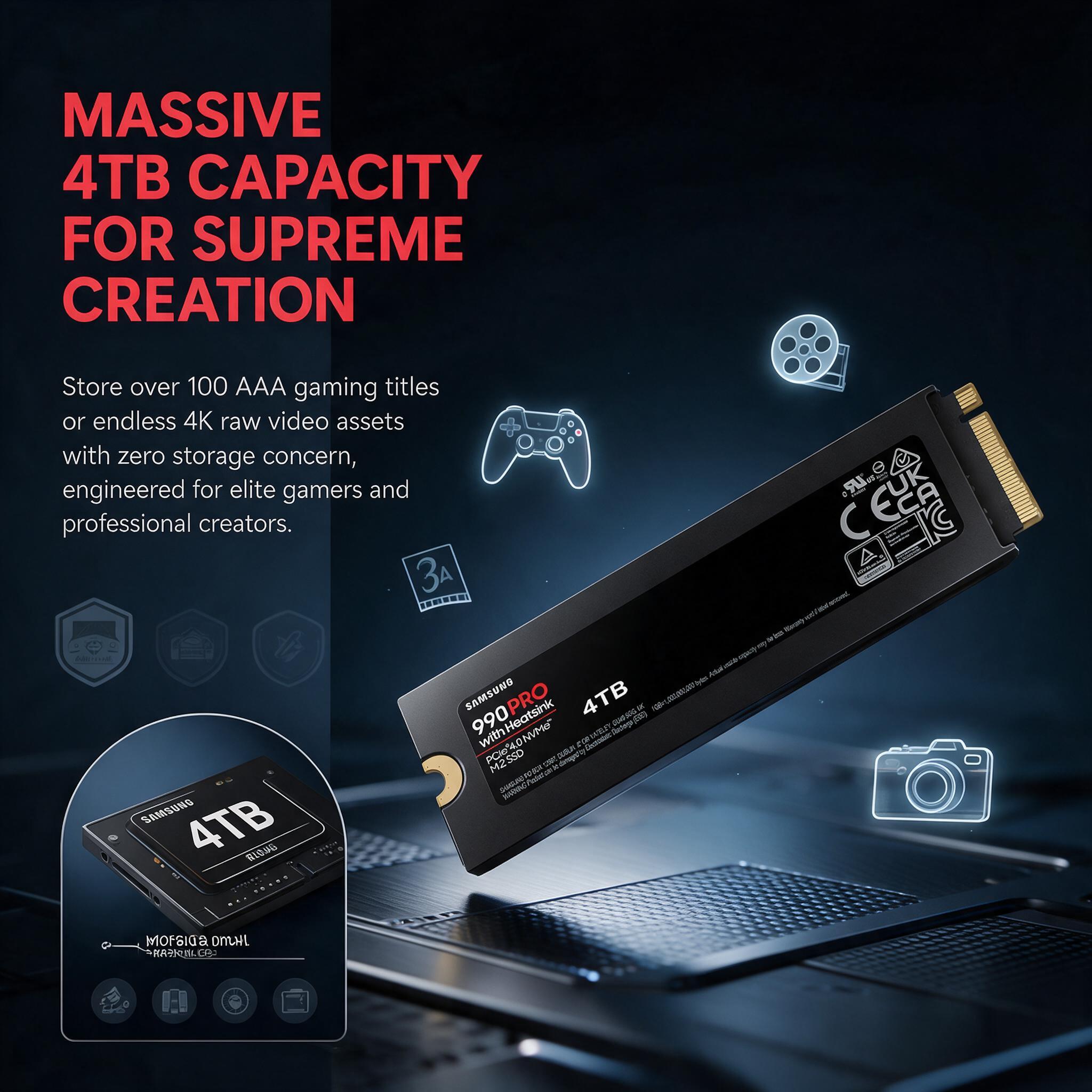 SSD SAMSUNG 990 PRO с радиатор – обзор и цена Samsung Ssd 990 Pro