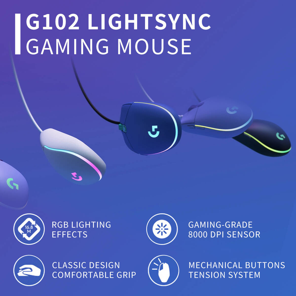 Игровая мышь Logitech G102 Pro – обзор и цена Esports Online Gaming